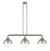 Innovations - 213-SN-HFS-82-SN - Three Light Island Pendant - Franklin Restoration - Brushed Satin Nickel