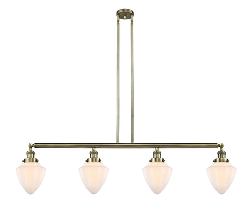 Innovations - 214-AB-G661-7-LED - LED Island Pendant - Franklin Restoration - Antique Brass