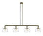 Innovations - 214-AB-G713-LED - LED Island Pendant - Franklin Restoration - Antique Brass