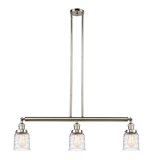 Innovations - 213-PN-G513 - Three Light Island Pendant - Franklin Restoration - Polished Nickel