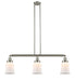 Innovations - 213-SN-G181 - Three Light Island Pendant - Franklin Restoration - Brushed Satin Nickel