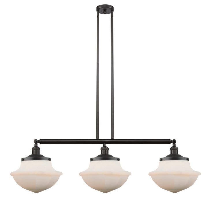 Innovations - 213-OB-G541-LED - LED Island Pendant - Franklin Restoration - Oil Rubbed Bronze