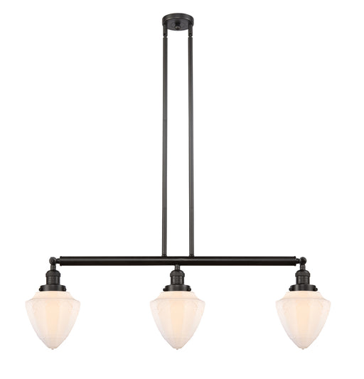 Innovations - 213-OB-G661-7-LED - LED Island Pendant - Franklin Restoration - Oil Rubbed Bronze