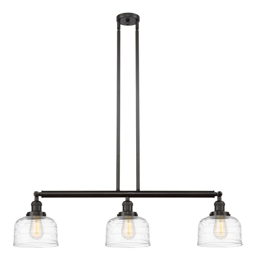 Innovations - 213-OB-G713 - Three Light Island Pendant - Franklin Restoration - Oil Rubbed Bronze