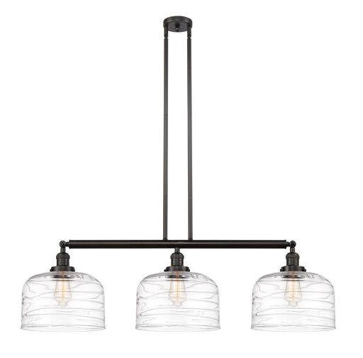 Franklin Restoration Three Light Island Pendant Oil Rubbed Bronze