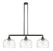 Innovations - 213-OB-G713-L - Three Light Island Pendant - Franklin Restoration - Oil Rubbed Bronze