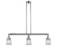 Innovations - 213-PC-G182S - Three Light Island Pendant - Franklin Restoration - Polished Chrome