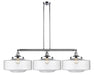 Innovations - 213-PC-G692-16 - Three Light Island Pendant - Franklin Restoration - Polished Chrome