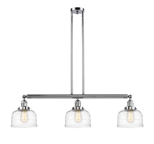 Innovations - 213-PC-G713 - Three Light Island Pendant - Franklin Restoration - Polished Chrome