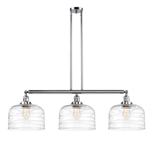 Innovations - 213-PC-G713-L - Three Light Island Pendant - Franklin Restoration - Polished Chrome