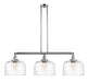 Innovations - 213-PC-G713-L - Three Light Island Pendant - Franklin Restoration - Polished Chrome