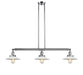 Innovations - 213-PN-G1 - Three Light Island Pendant - Franklin Restoration - Polished Nickel