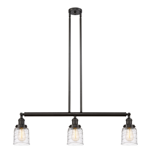 Innovations - 213-OB-G513 - Three Light Island Pendant - Franklin Restoration - Oil Rubbed Bronze