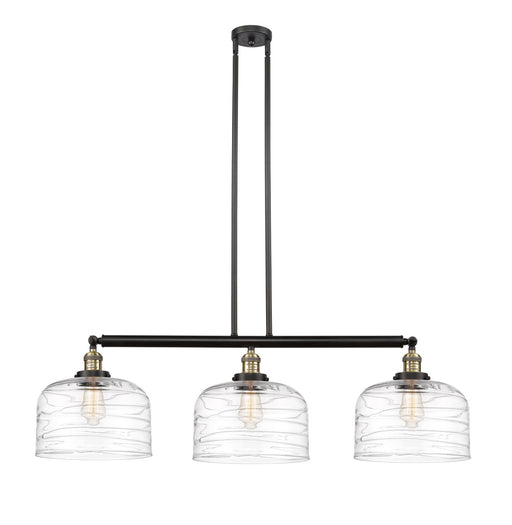 Innovations - 213-BAB-G713-L-LED - LED Island Pendant - Franklin Restoration - Black Antique Brass