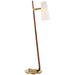 Visual Comfort - ARN 1060MHG/HAB-L - LED Floor Lamp - Katia - Mahogany And Hand-Rubbed Antique Brass