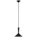 Visual Comfort - ARN 5540BLK/BZ - LED Pendant - Rosetta - Matte Black And Bronze