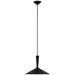 Visual Comfort - ARN 5541BLK/BZ - LED Pendant - Rosetta - Matte Black And Bronze