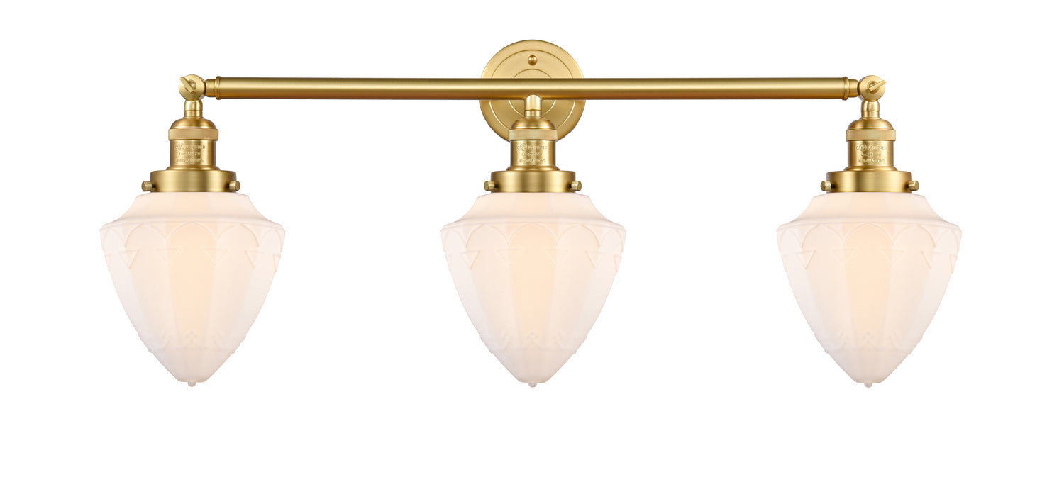 Innovations - 205-SG-G661-7-LED - LED Bath Vanity - Franklin Restoration - Satin Gold