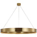 Visual Comfort - CHC 1617AB - LED Chandelier - Connery - Antique-Burnished Brass