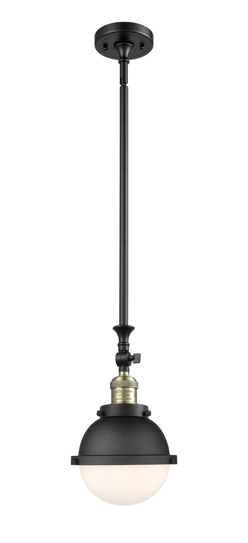 Innovations - 206-BAB-HFS-61-BK - One Light Mini Pendant - Franklin Restoration - Black Antique Brass