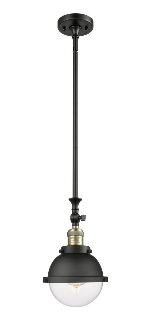 Innovations - 206-BAB-HFS-62-BK - One Light Mini Pendant - Franklin Restoration - Black Antique Brass