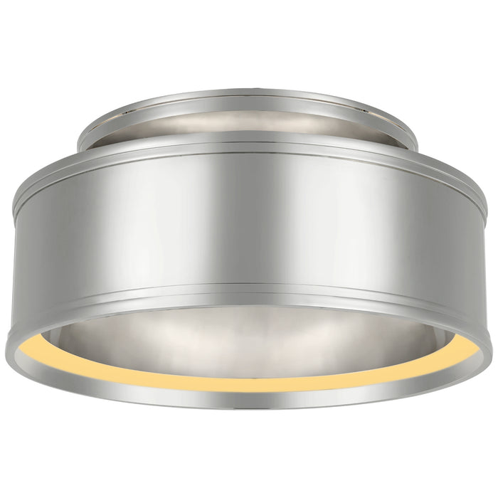 Visual Comfort - CHC 4611PN - LED Flush Mount - Connery - Polished Nickel