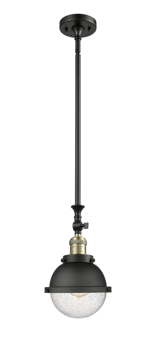 Innovations - 206-BAB-HFS-64-BK - One Light Mini Pendant - Franklin Restoration - Black Antique Brass