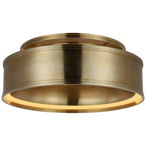 Visual Comfort - CHC 4612AB - LED Flush Mount - Connery - Antique-Burnished Brass