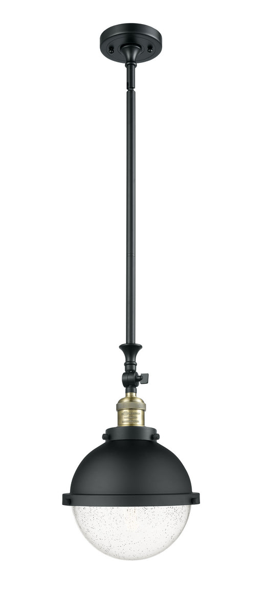 Innovations - 206-BAB-HFS-84-BK - One Light Mini Pendant - Franklin Restoration - Black Antique Brass