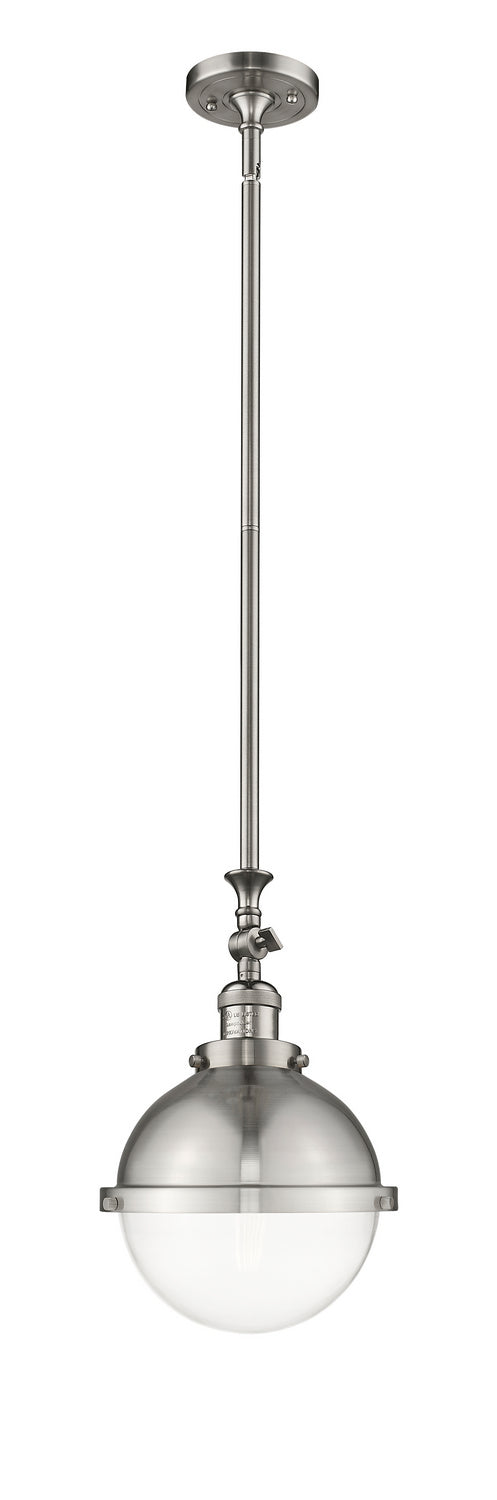 Innovations - 206-SN-HFS-82-SN-LED - LED Mini Pendant - Franklin Restoration - Brushed Satin Nickel