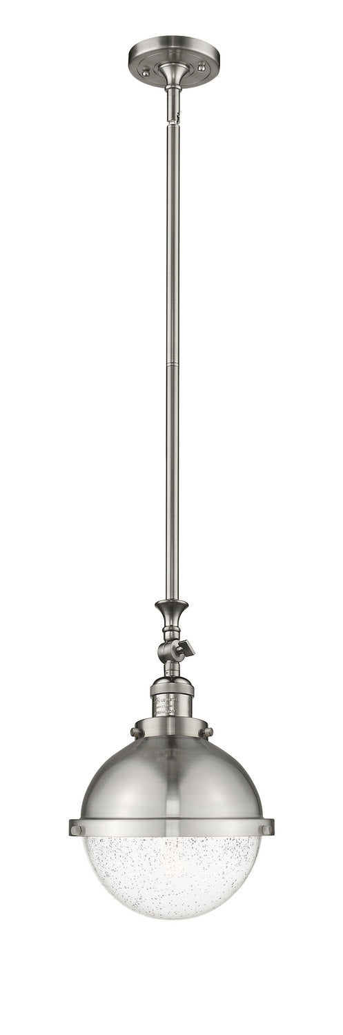 Innovations - 206-SN-HFS-84-SN-LED - LED Mini Pendant - Franklin Restoration - Brushed Satin Nickel