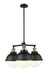 Innovations - 207-BAB-HFS-81-BK-LED - LED Chandelier - Franklin Restoration - Black Antique Brass