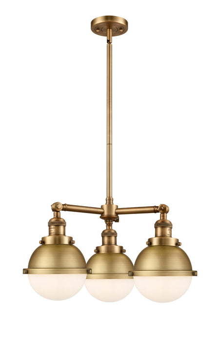 Innovations - 207-BB-HFS-61-BB-LED - LED Chandelier - Franklin Restoration - Brushed Brass