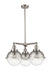 Innovations - 207-SN-HFS-84-SN-LED - LED Chandelier - Franklin Restoration - Brushed Satin Nickel