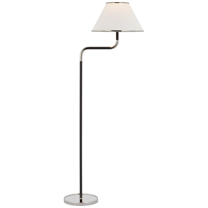 Visual Comfort - MF 1055PN/EB-L - LED Floor Lamp - Rigby - Polished Nickel And Ebony