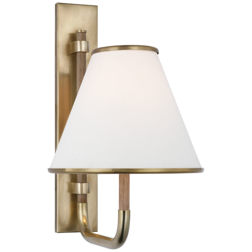 Visual Comfort - MF 2055SB/NO-L - LED Wall Sconce - Rigby - Soft Brass And Natural Oak