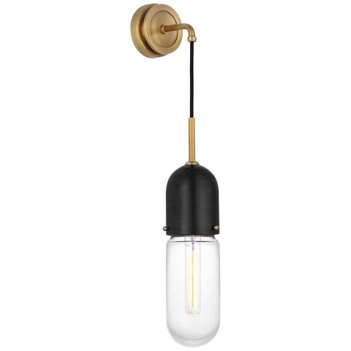 Visual Comfort - TOB 2645BZ/HAB-CG - LED Wall Sconce - Junio - Bronze And Brass