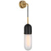 Visual Comfort - TOB 2645BZ/HAB-FG - LED Wall Sconce - Junio - Bronze And Brass