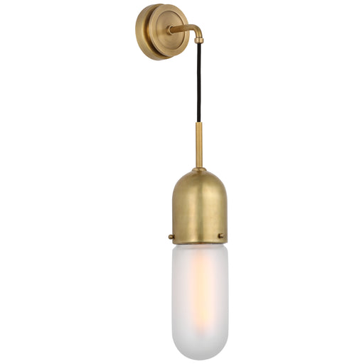 Visual Comfort - TOB 2645HAB-FG - LED Wall Sconce - Junio - Hand-Rubbed Antique Brass