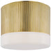 Visual Comfort - TOB 4355HAB-WG - LED Flush Mount - Ace - Hand-Rubbed Antique Brass