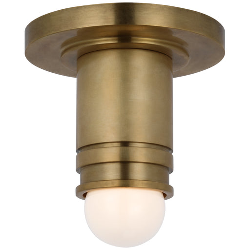 Visual Comfort - TOB 4360HAB - LED Flush Mount - Top Hat - Hand-Rubbed Antique Brass