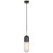 Visual Comfort - TOB 5645BZ/HAB-FG-1 - LED Pendant - Junio - Bronze And Brass