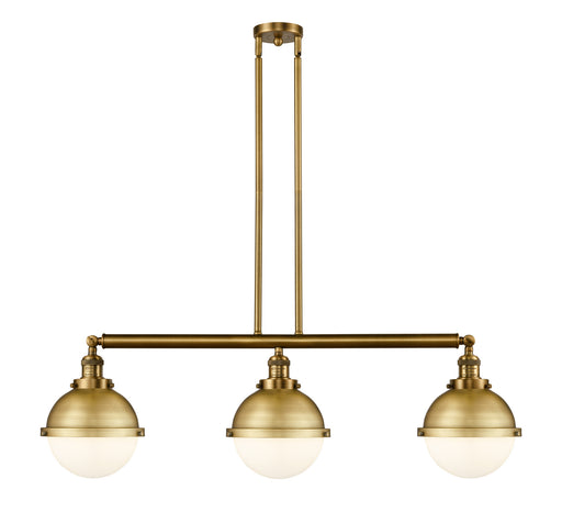 Innovations - 213-BB-HFS-81-BB-LED - LED Island Pendant - Franklin Restoration - Brushed Brass