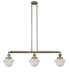 Innovations - 213-AB-G534-LED - LED Island Pendant - Franklin Restoration - Antique Brass