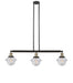 Innovations - 213-BAB-G534 - Three Light Island Pendant - Franklin Restoration - Black Antique Brass