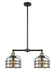 Innovations - 209-BAB-G78-CE - Two Light Island Pendant - Franklin Restoration - Black Antique Brass