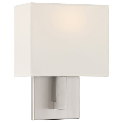 Access - 64061LEDDLP-BS/WH - LED Wall Sconce - Mid Town - Brushed Steel