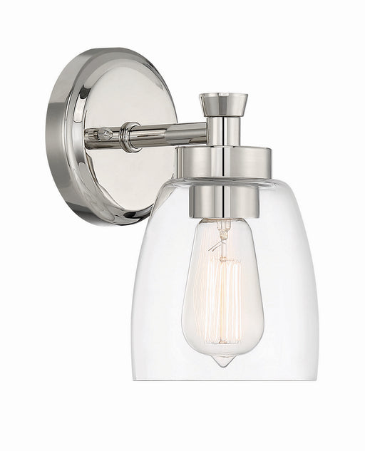 Craftmade - 12705PLN1 - One Light Wall Sconce - Henning - Polished Nickel