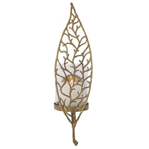 Uttermost - 04334 - Candle Sconce - Woodland Treasure - Aged Gold