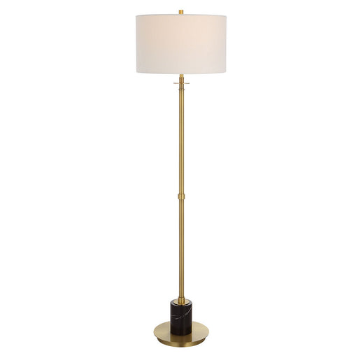Uttermost - 30137-1 - One Light Floor Lamp - Guard - Antiqued Plated Brass